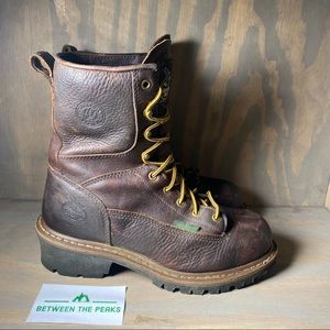 Georgia Boot G733 Mens Logger Steel Toe 